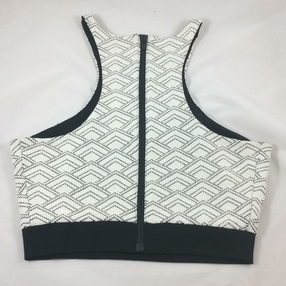 Last Chance!! Express Zippered Crop Top - Picture 8 of 8